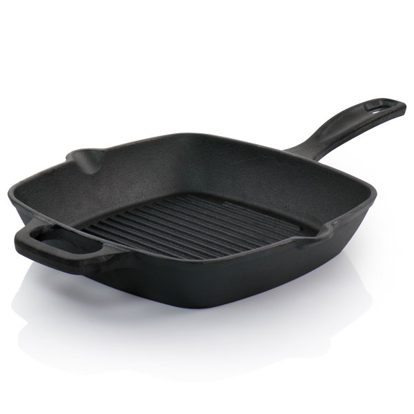 Oster Cast Iron Square Grill Pan Set Wayfair